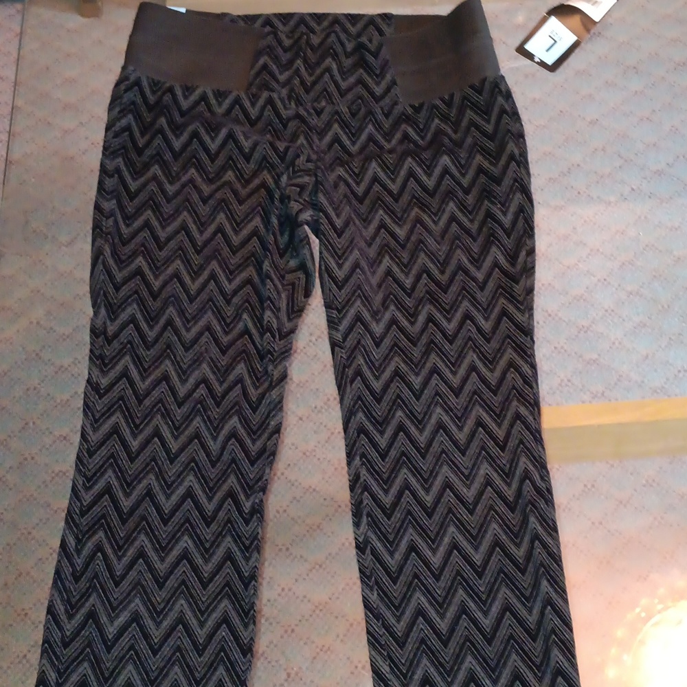 One Five One Brand Dress Pants Size Large Color Charcoal and Black